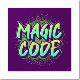 Magic Code Posters and Art